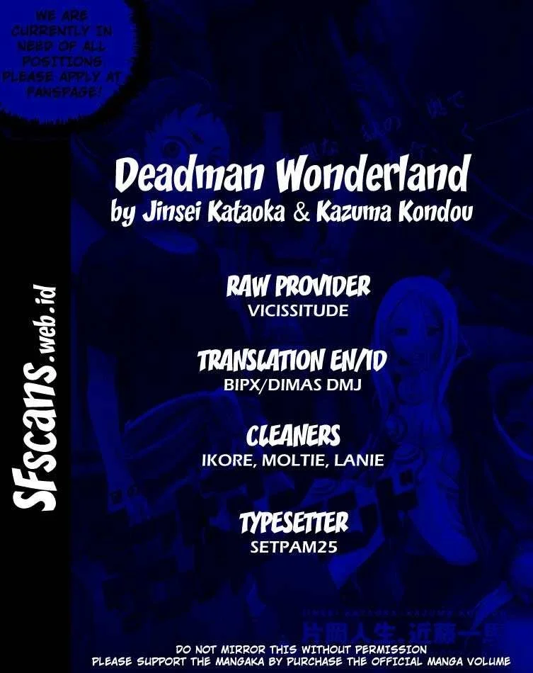 Deadman Wonderland Chapter 40 Gambar 47