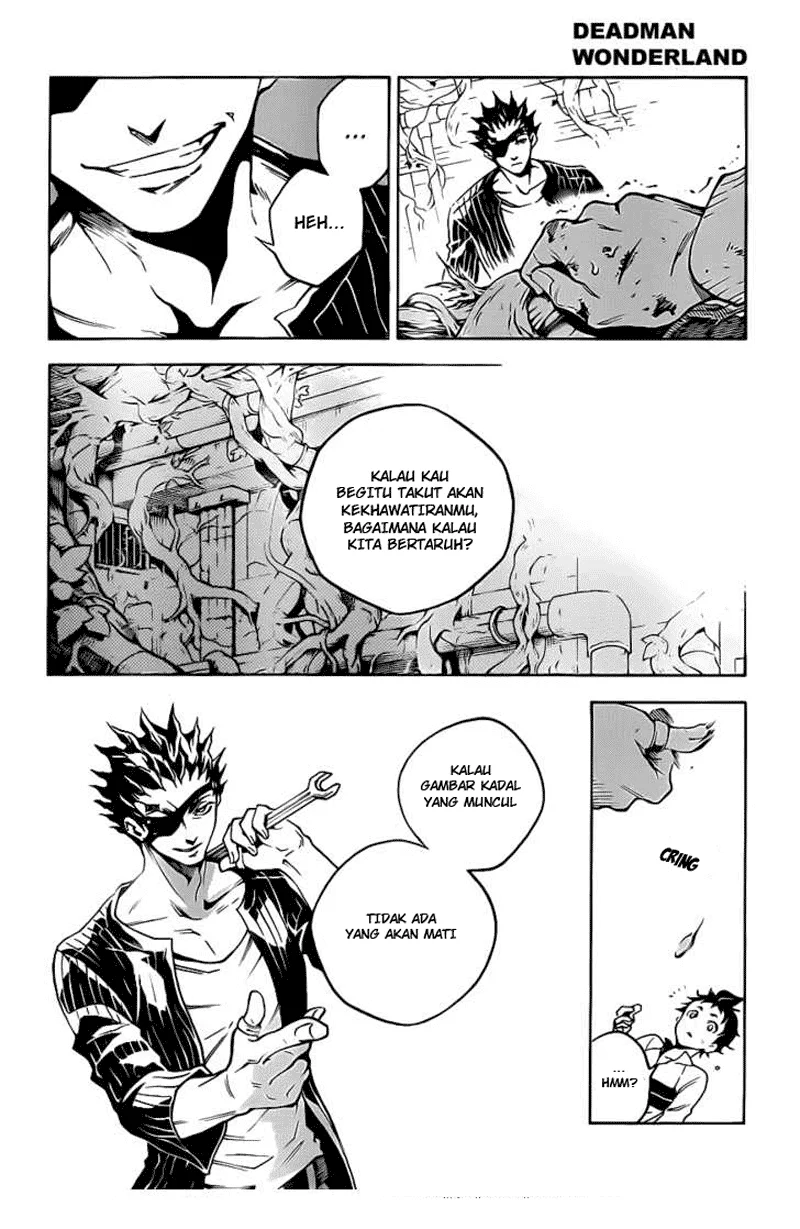 Deadman Wonderland Chapter 44 Gambar 16