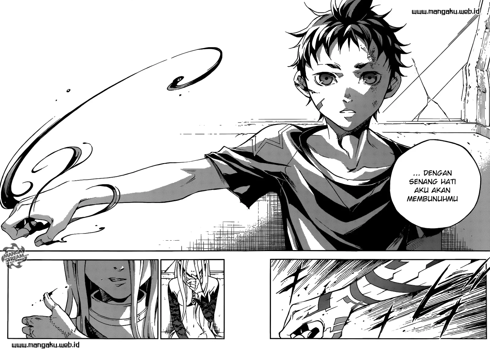 Deadman Wonderland Chapter 55 Gambar 34