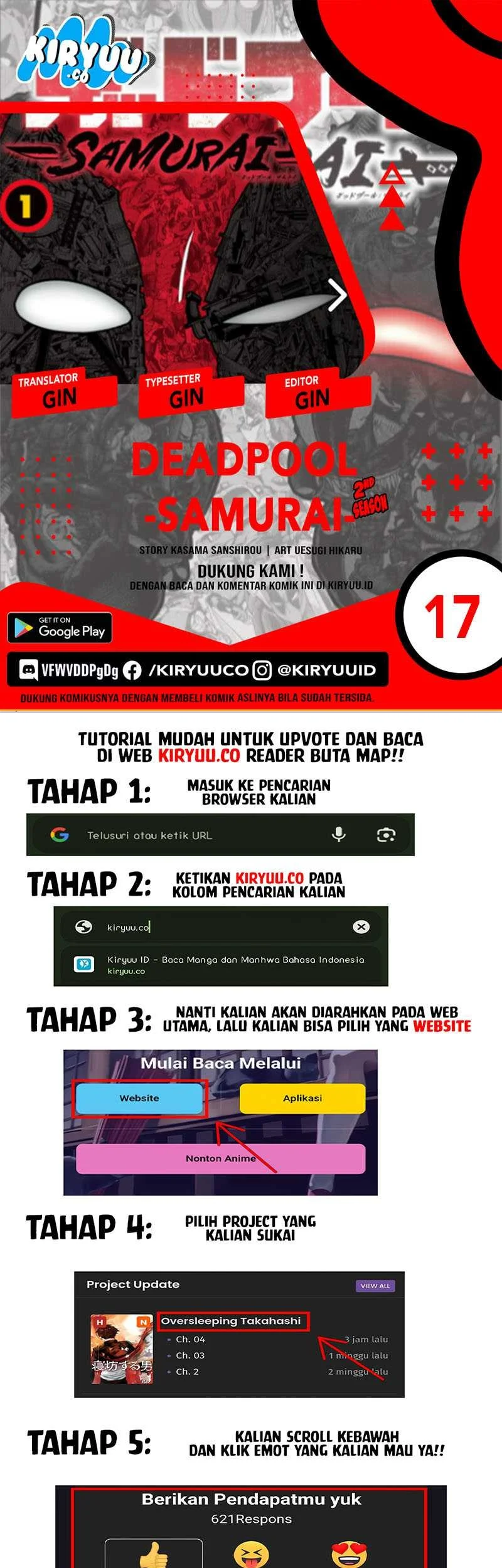 Komik Deadpool: Samurai Chapter 17 gambar 1