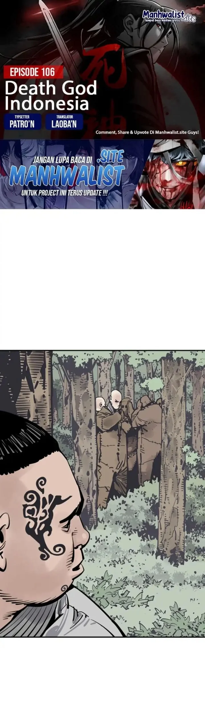 Komik Death God Chapter 106 gambar nomor 1