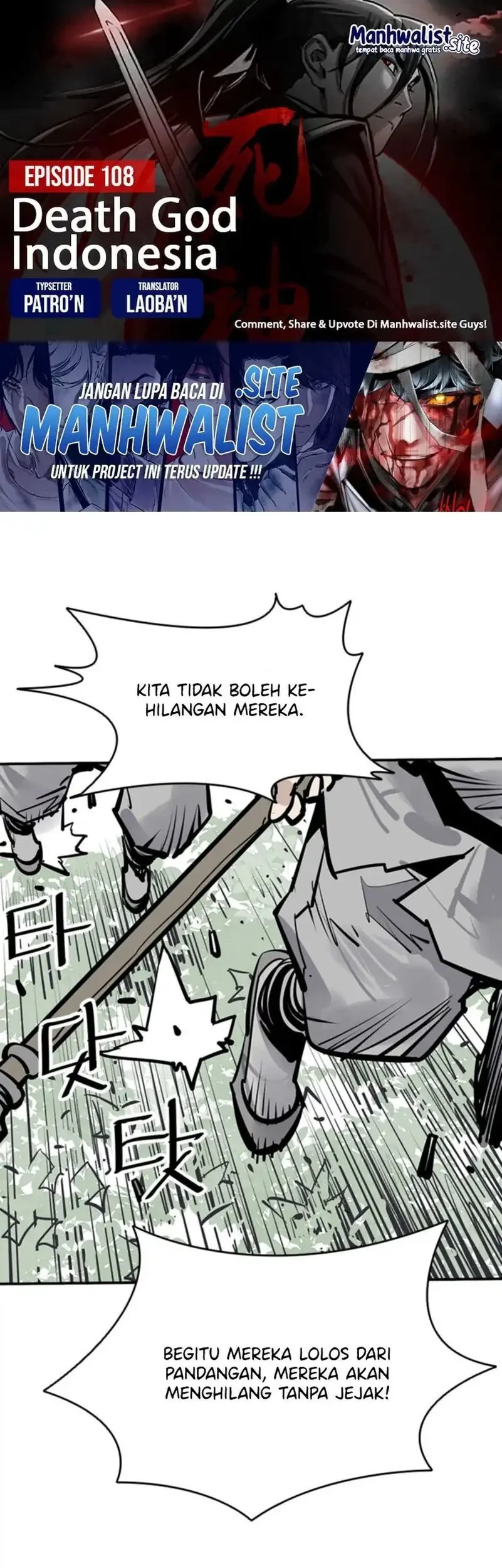 Komik Death God Chapter 108 gambar nomor 1