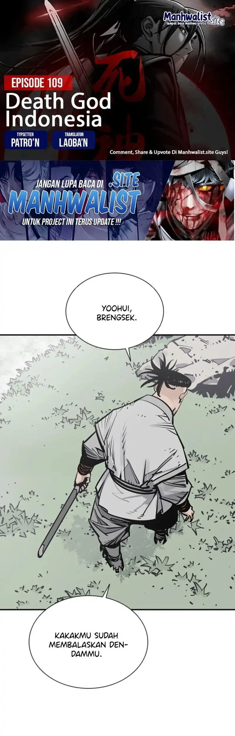 Komik Death God Chapter 109 gambar nomor 1