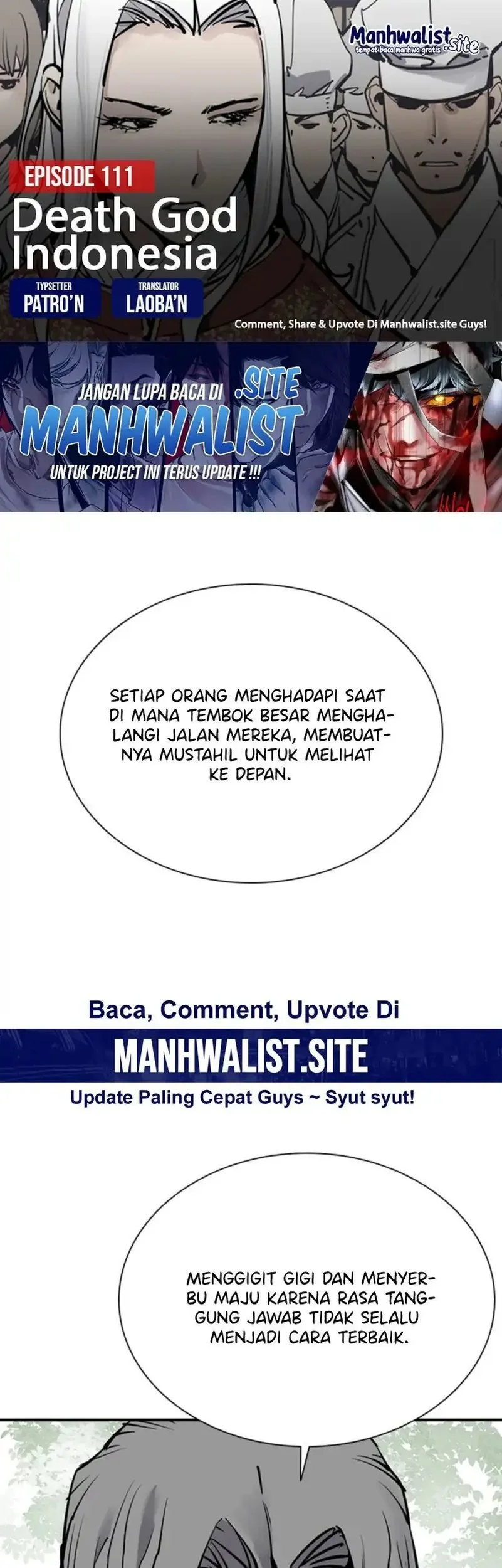 Komik Death God Chapter 111 gambar nomor 1
