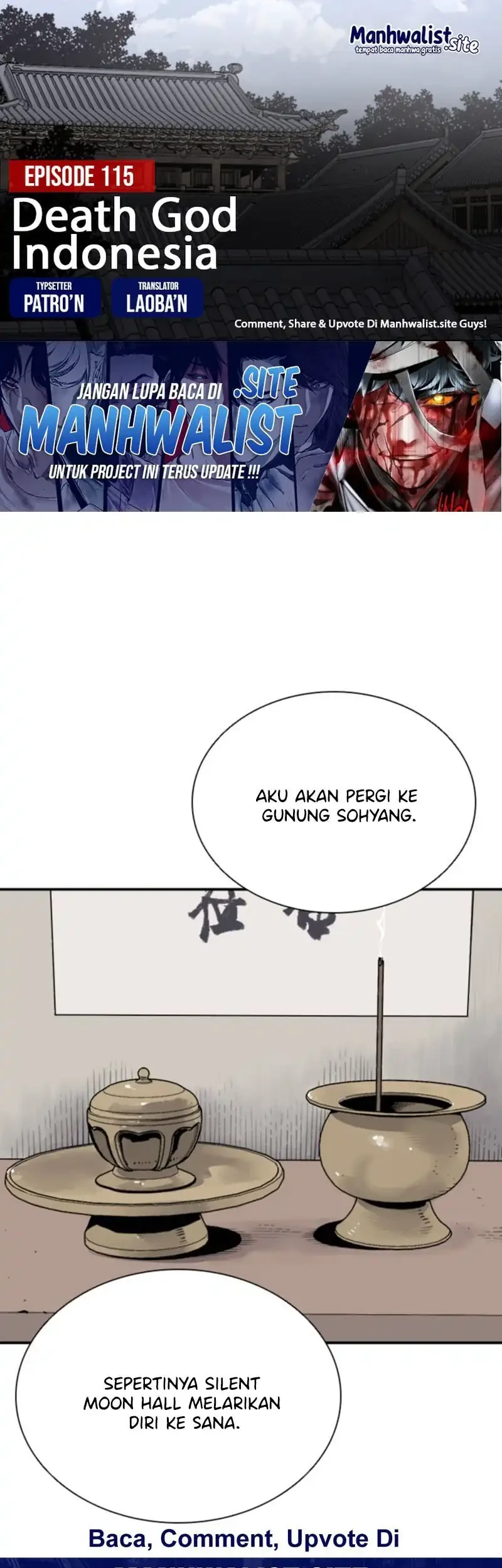 Komik Death God Chapter 115 gambar nomor 1