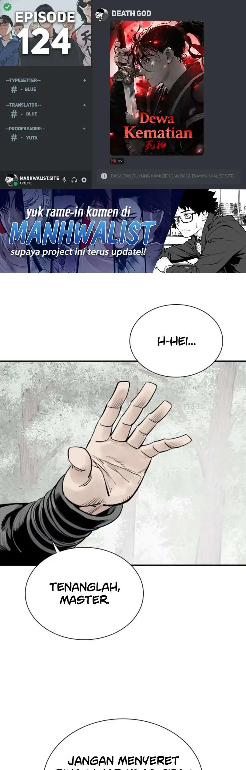 Komik Death God Chapter 124 gambar nomor 1