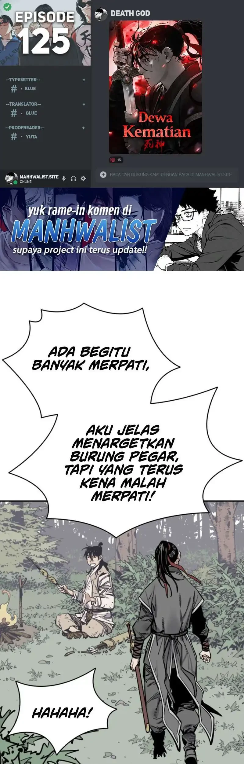Komik Death God Chapter 125 gambar nomor 1
