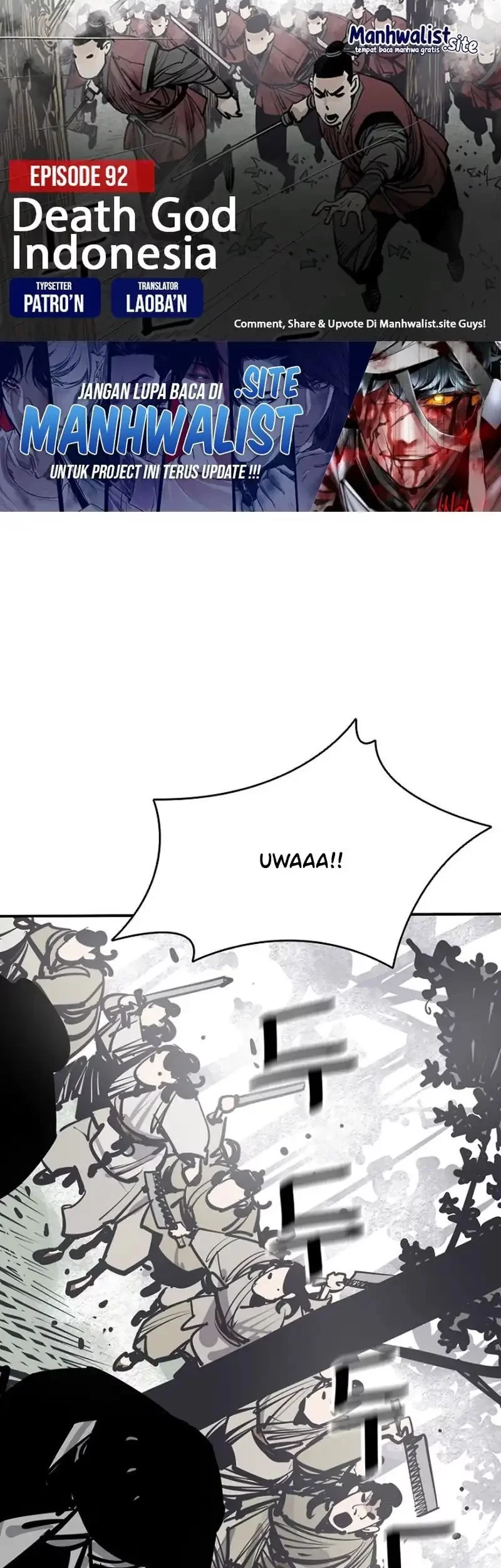 Baca Komik Death God Chapter 92 Gambar 1