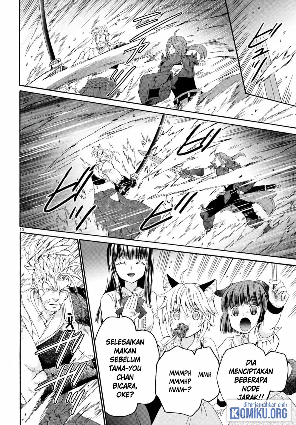 Death March kara Hajimaru Isekai Kyousoukyoku Chapter 100 Gambar 11