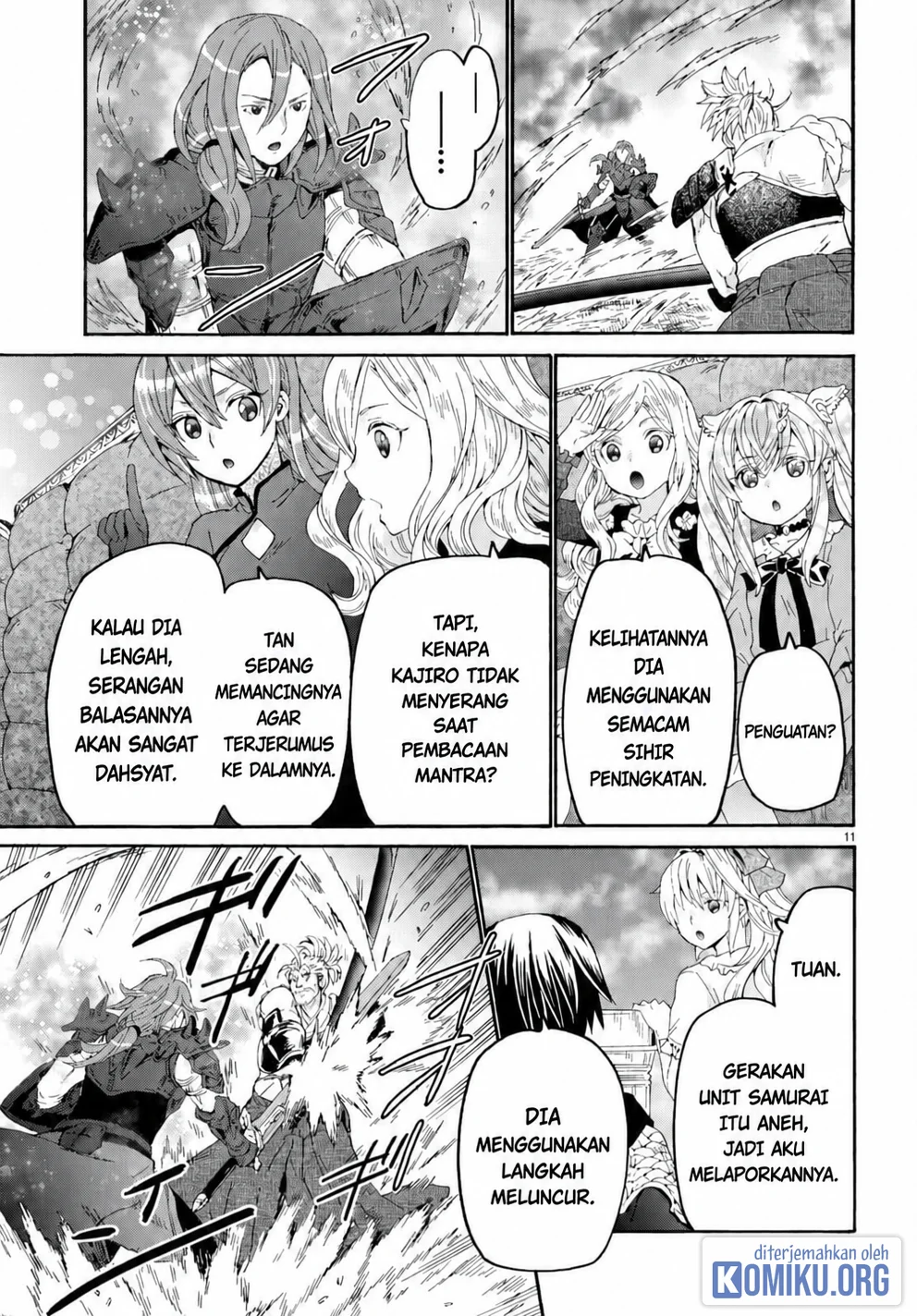 Death March kara Hajimaru Isekai Kyousoukyoku Chapter 100 Gambar 12