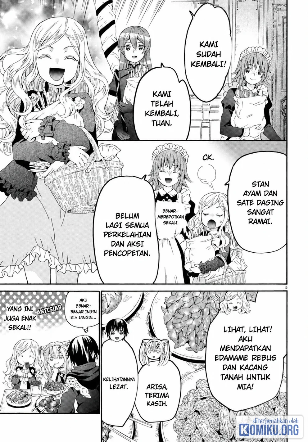 Death March kara Hajimaru Isekai Kyousoukyoku Chapter 100 Gambar 6