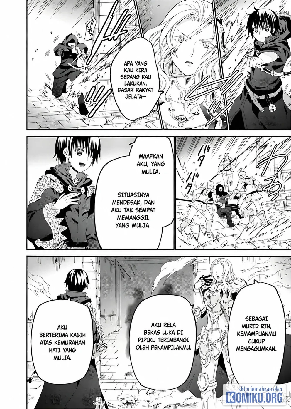 Death March kara Hajimaru Isekai Kyousoukyoku Chapter 106 Gambar 19