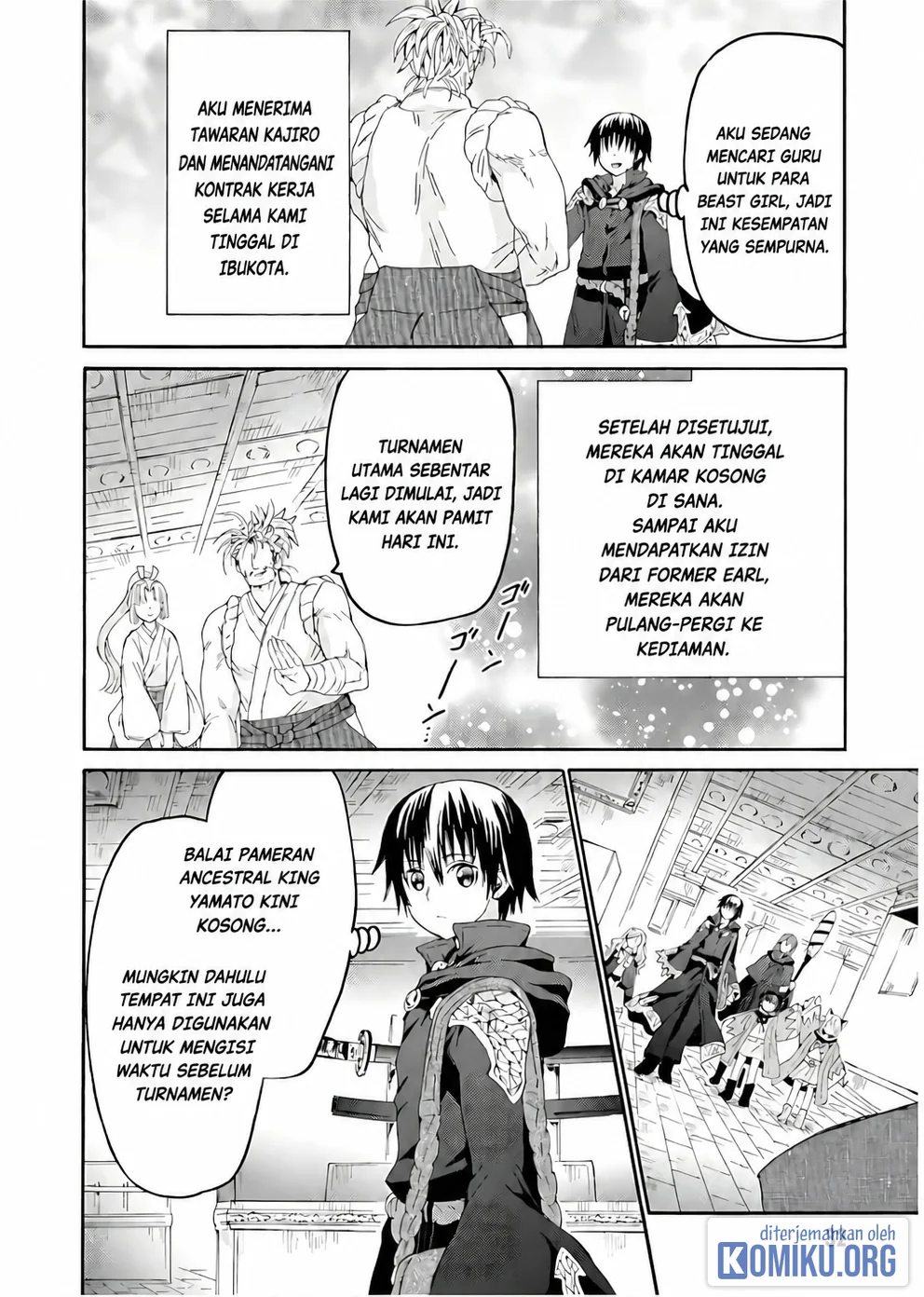 Death March kara Hajimaru Isekai Kyousoukyoku Chapter 107 Gambar 14