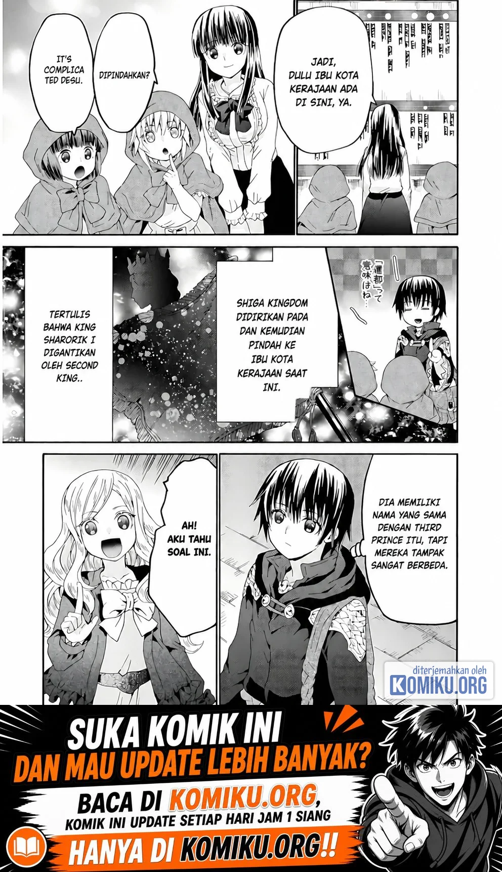 Death March kara Hajimaru Isekai Kyousoukyoku Chapter 107 Gambar 15