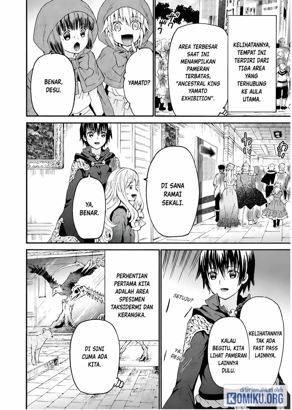 Manga Death March kara Hajimaru Isekai Kyousoukyoku Chapter 107 gambar 2