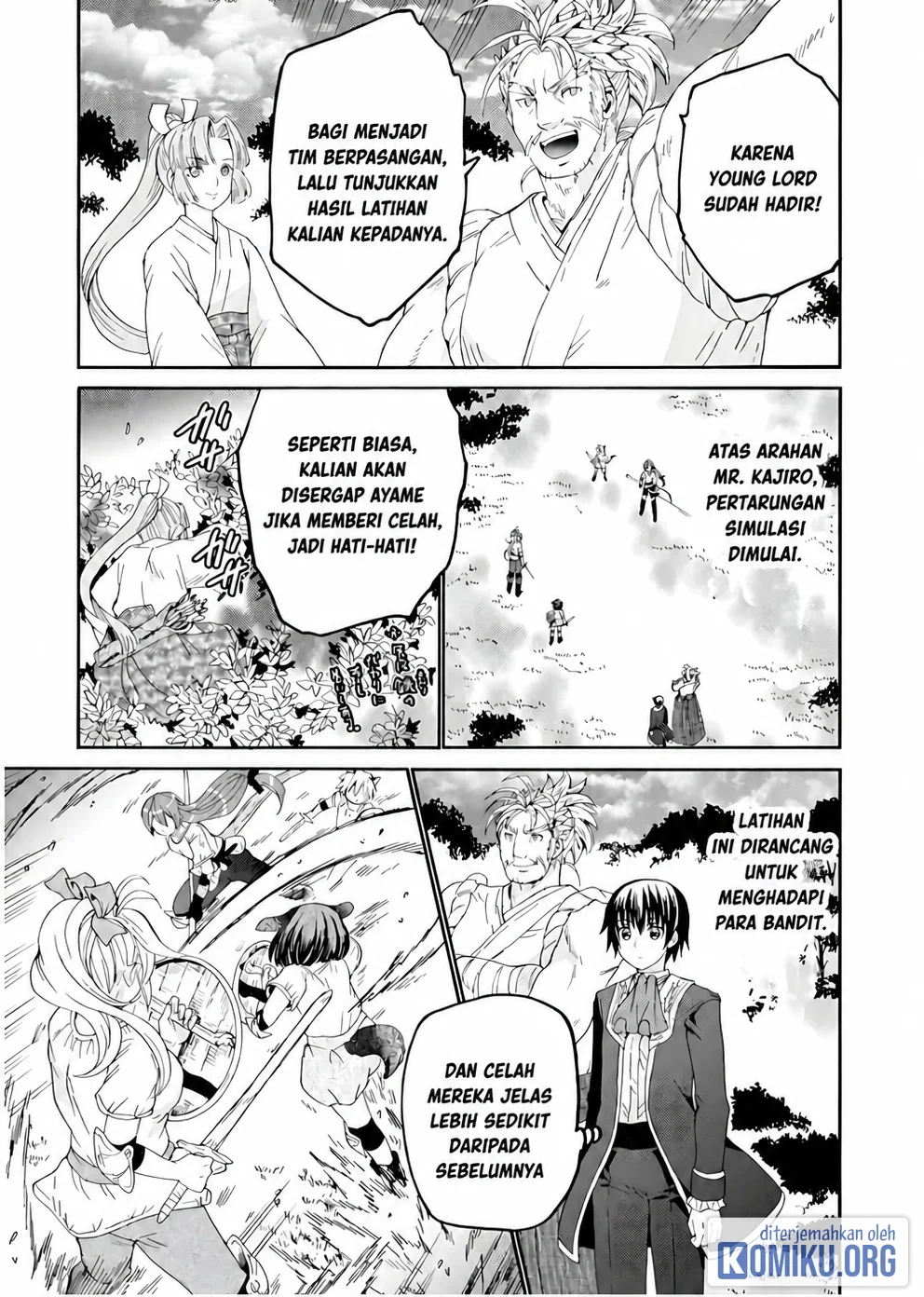 Death March kara Hajimaru Isekai Kyousoukyoku Chapter 110 Gambar 15