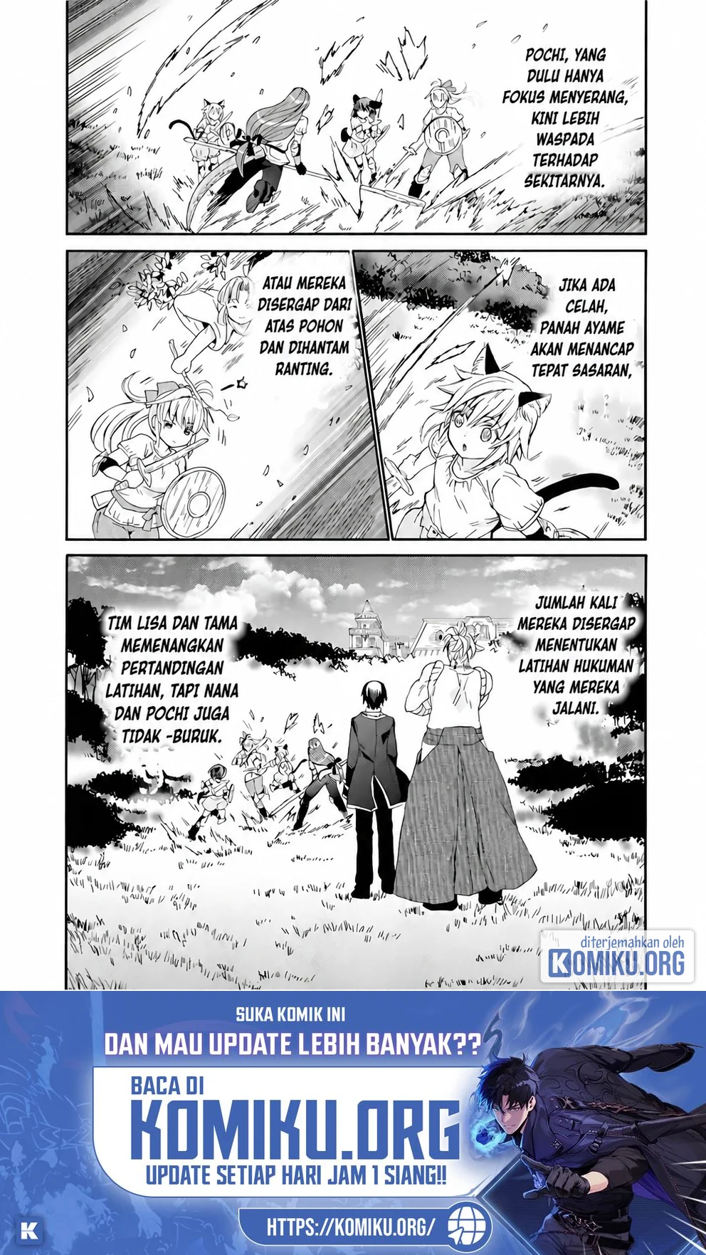 Death March kara Hajimaru Isekai Kyousoukyoku Chapter 110 Gambar 16
