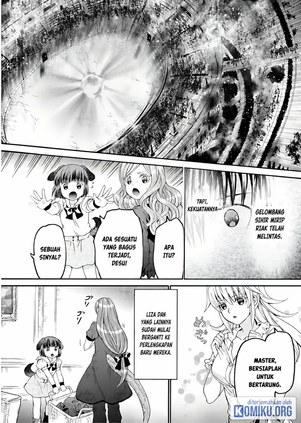 Death March kara Hajimaru Isekai Kyousoukyoku Chapter 111 Gambar 18