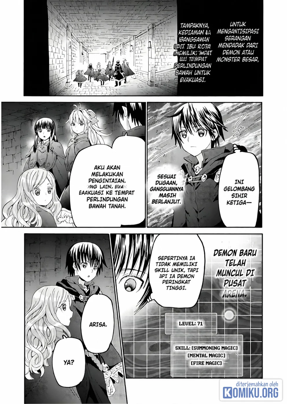 Death March kara Hajimaru Isekai Kyousoukyoku Chapter 111 Gambar 21