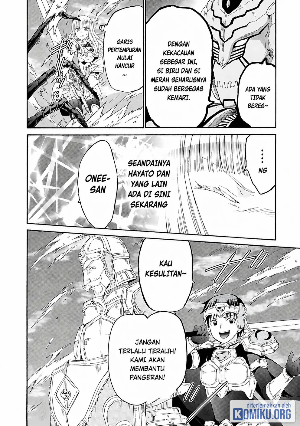 Death March kara Hajimaru Isekai Kyousoukyoku Chapter 114 Gambar 10