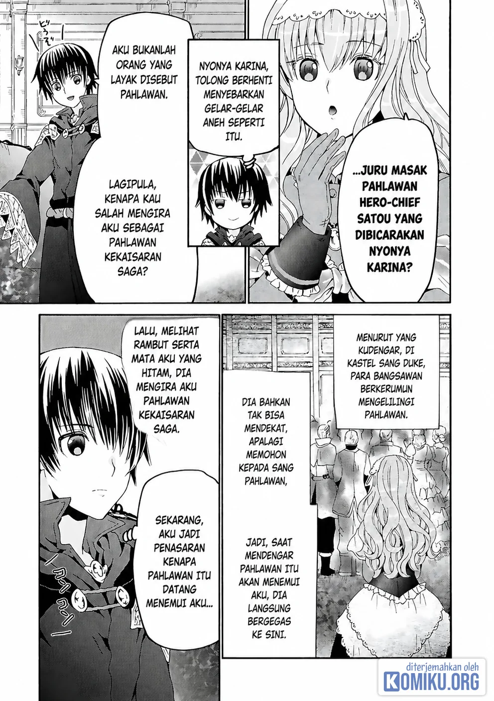Death March kara Hajimaru Isekai Kyousoukyoku Chapter 118 Gambar 16