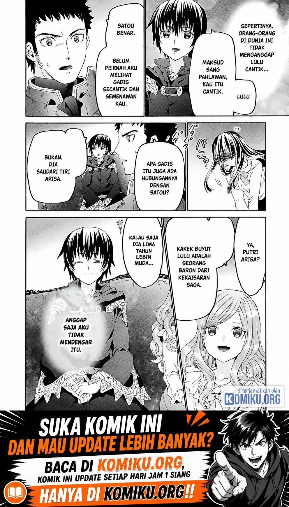 Death March kara Hajimaru Isekai Kyousoukyoku Chapter 118 Gambar 25