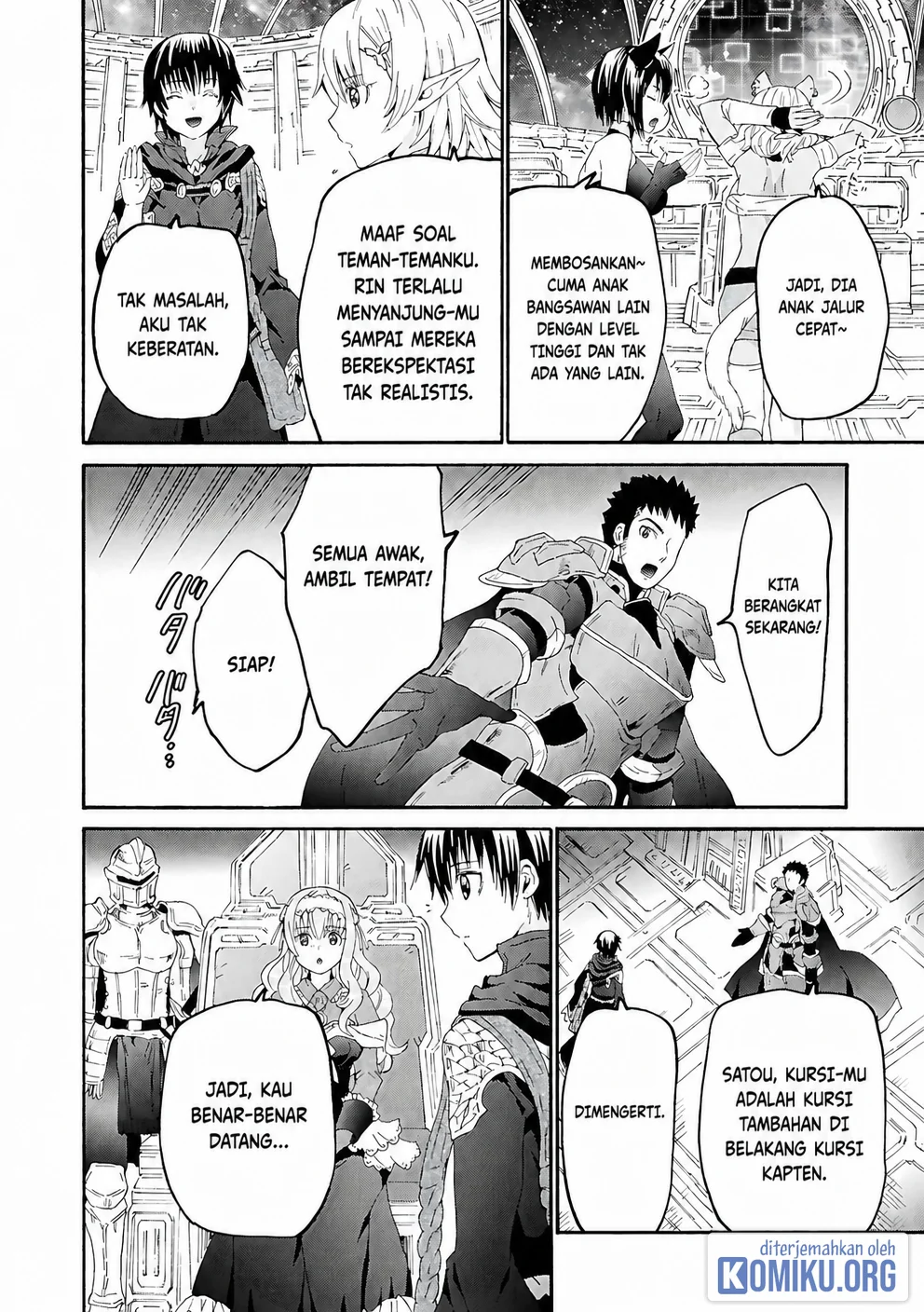 Death March kara Hajimaru Isekai Kyousoukyoku Chapter 119 Gambar 17