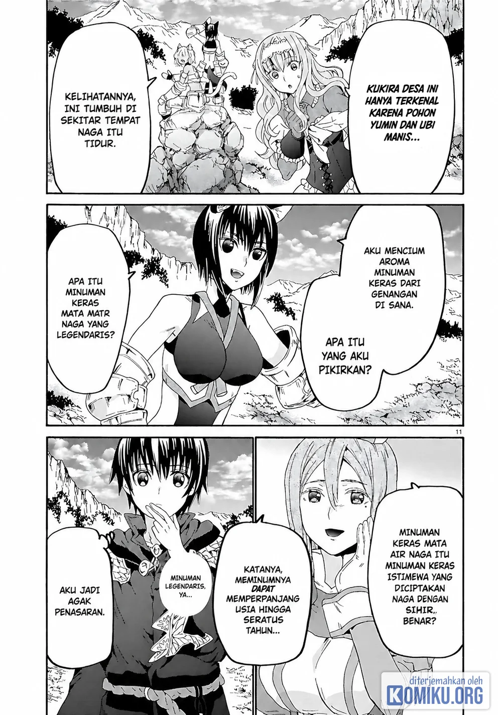 Death March kara Hajimaru Isekai Kyousoukyoku Chapter 121 Gambar 12