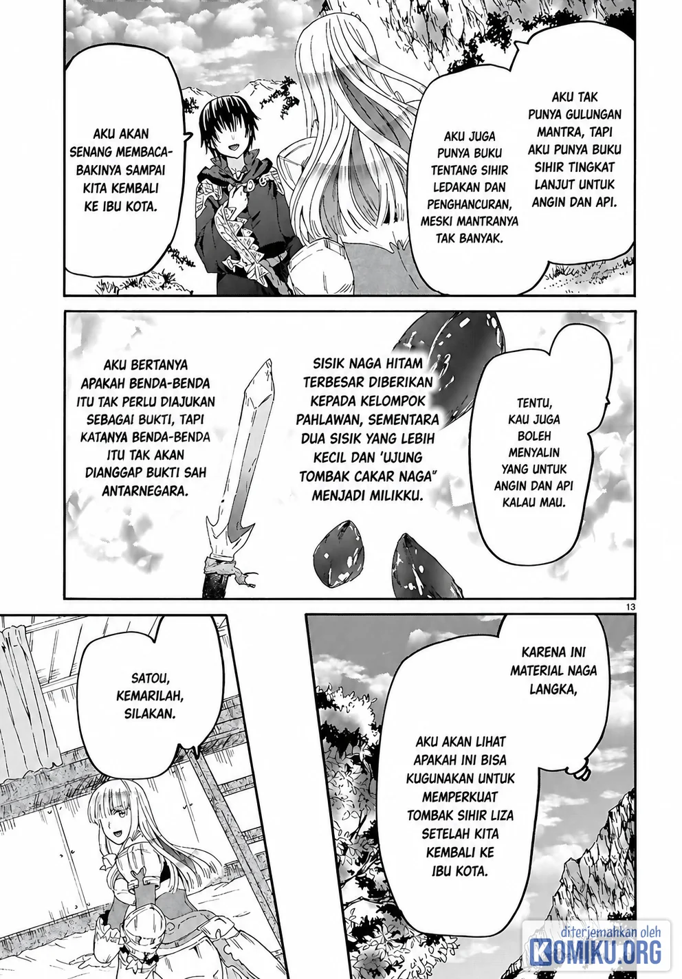 Death March kara Hajimaru Isekai Kyousoukyoku Chapter 122 Gambar 14