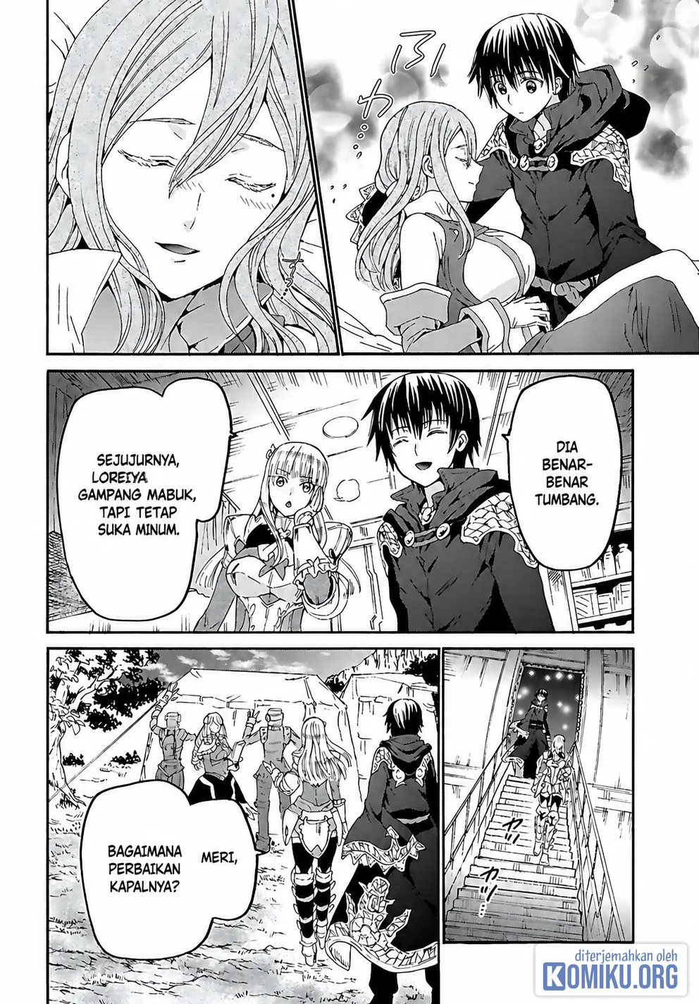Death March kara Hajimaru Isekai Kyousoukyoku Chapter 122 Gambar 15