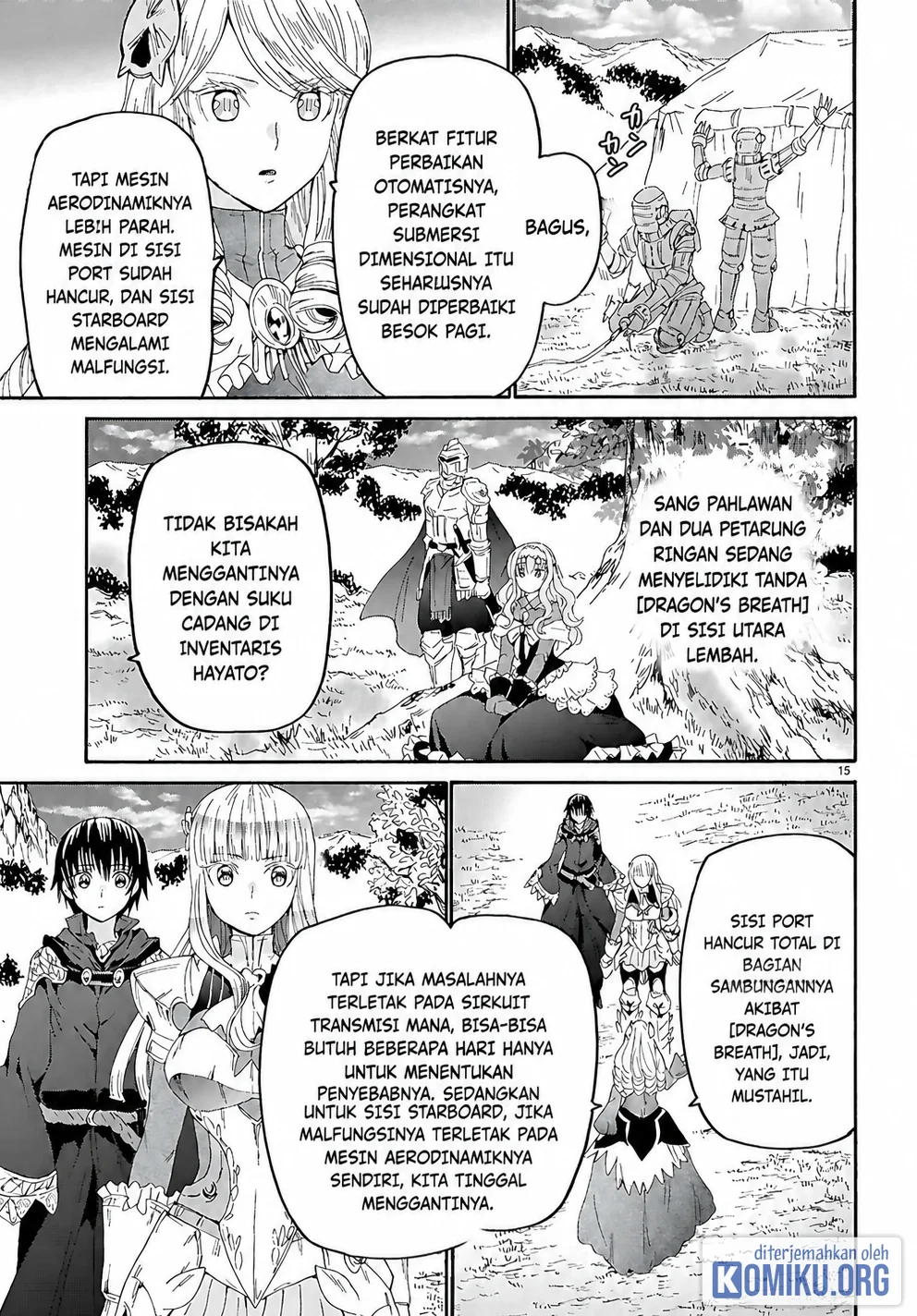 Death March kara Hajimaru Isekai Kyousoukyoku Chapter 122 Gambar 16