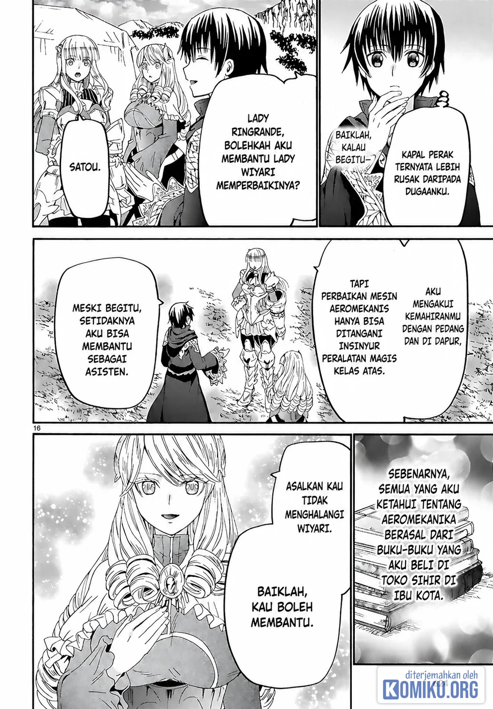 Death March kara Hajimaru Isekai Kyousoukyoku Chapter 122 Gambar 17