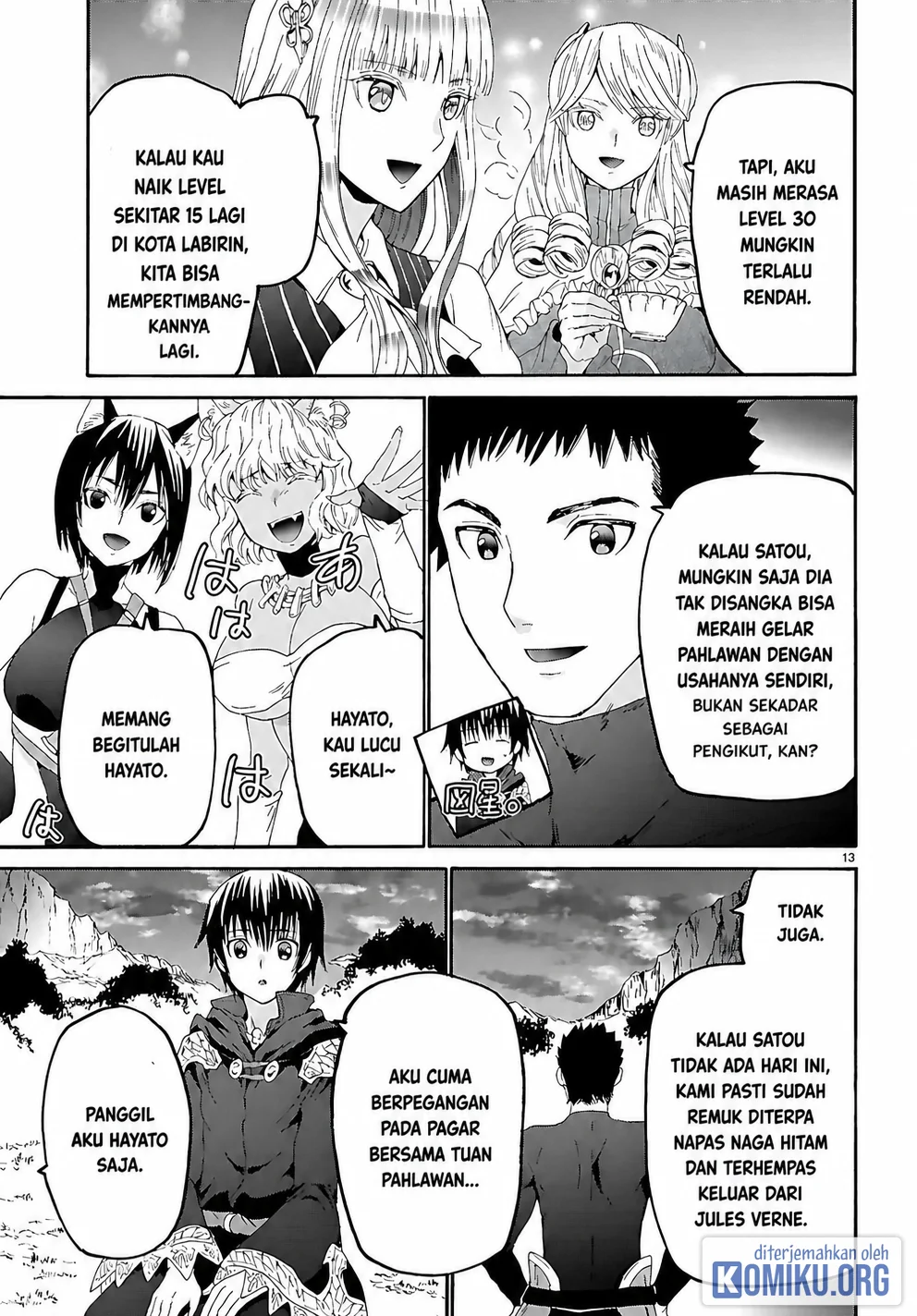 Death March kara Hajimaru Isekai Kyousoukyoku Chapter 123 Gambar 14