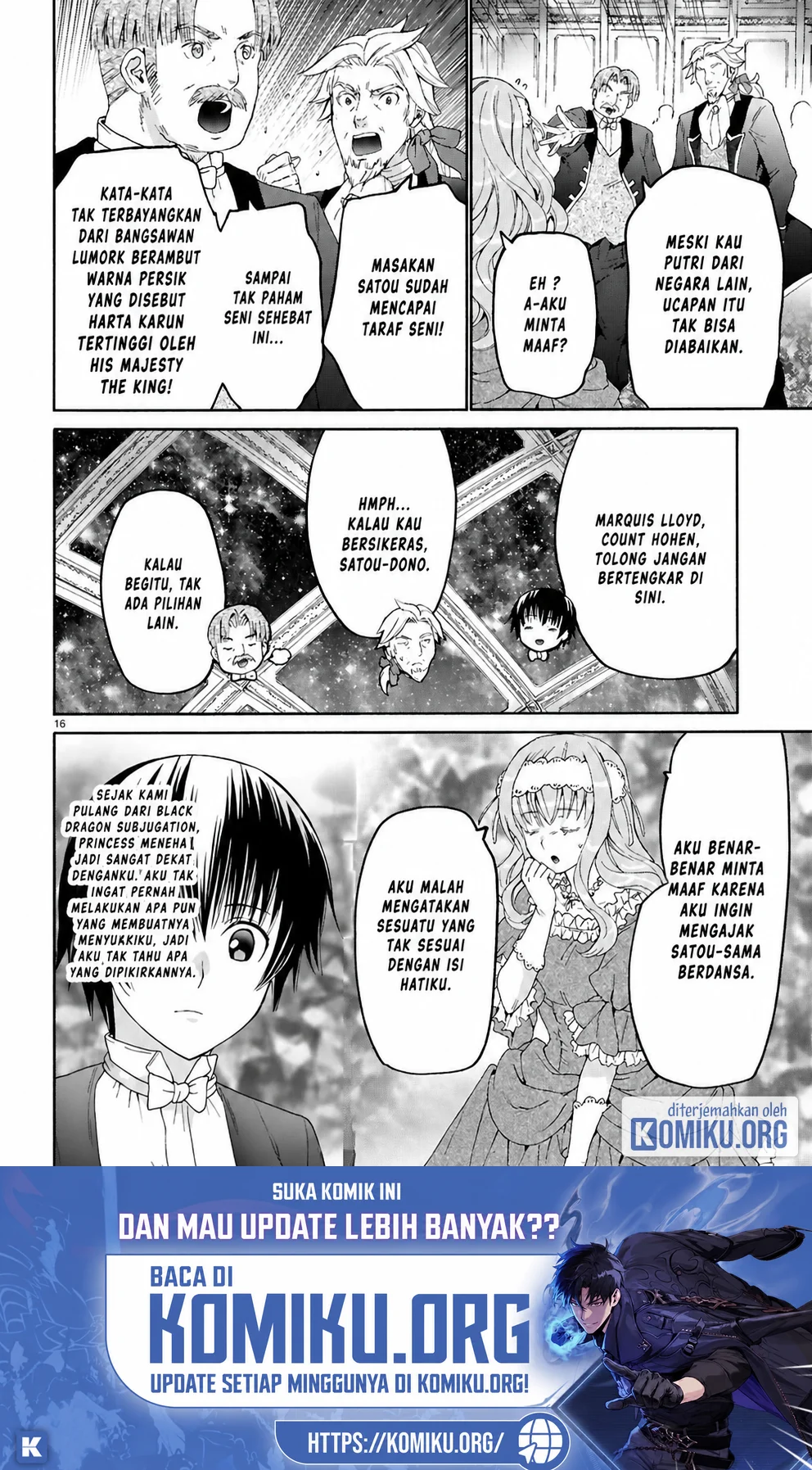 Death March kara Hajimaru Isekai Kyousoukyoku Chapter 126 Gambar 17
