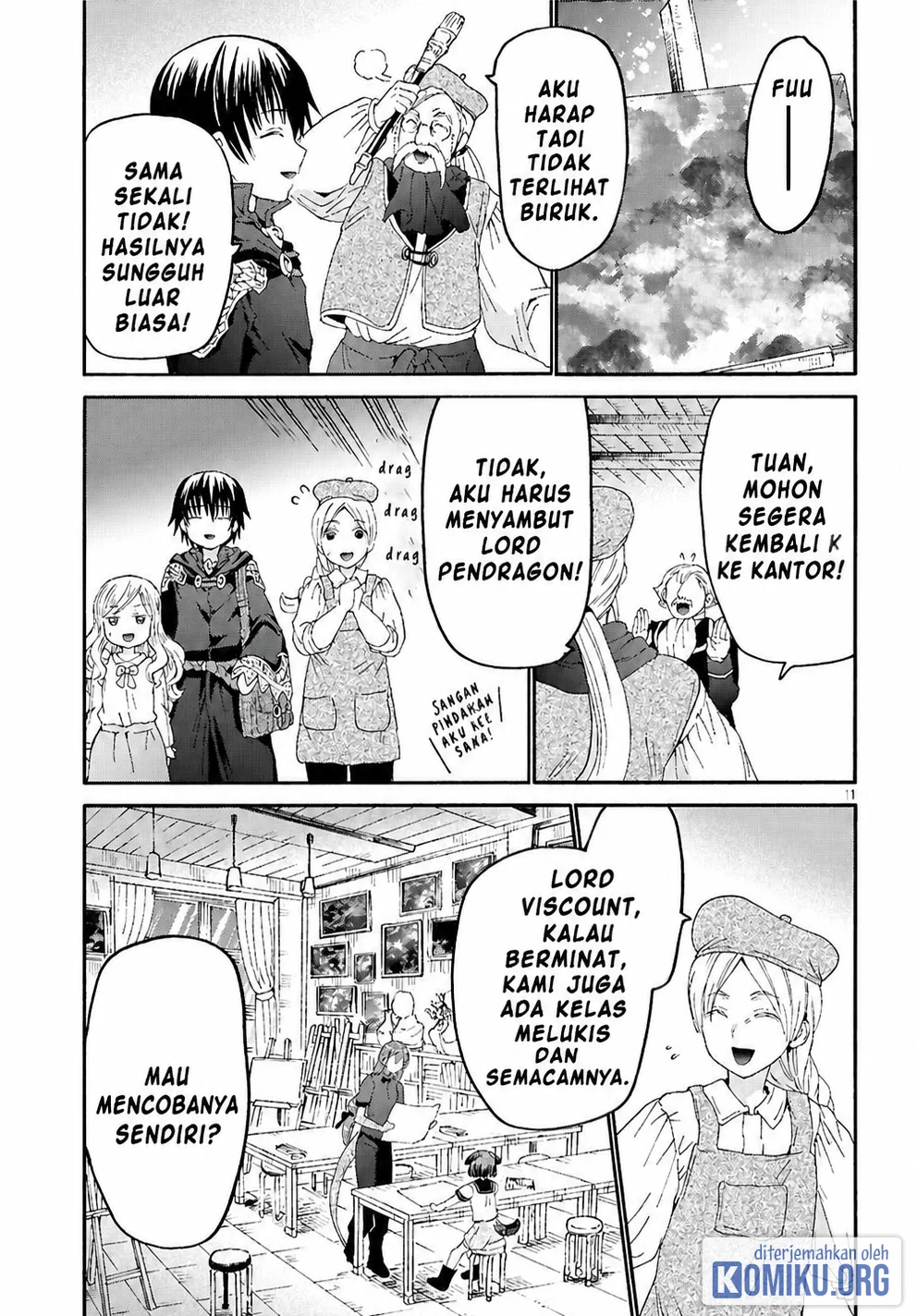 Death March kara Hajimaru Isekai Kyousoukyoku Chapter 128 Gambar 11