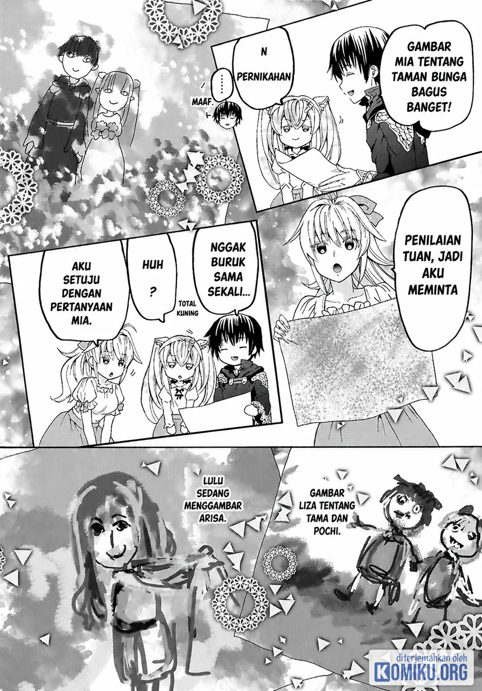 Death March kara Hajimaru Isekai Kyousoukyoku Chapter 128 Gambar 14