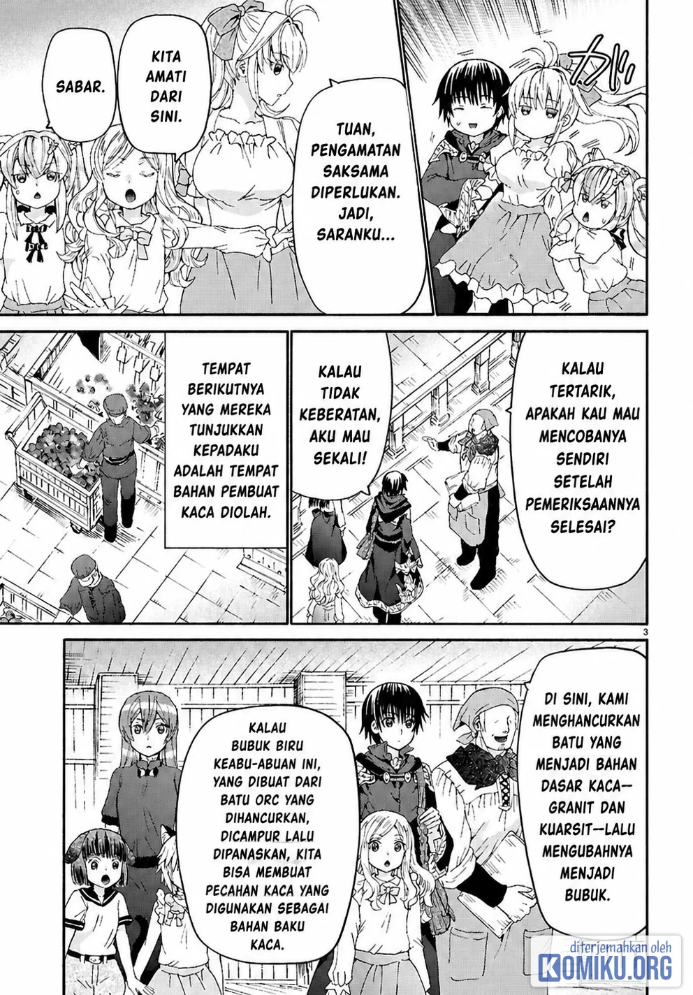 Death March kara Hajimaru Isekai Kyousoukyoku Chapter 128 Gambar 3
