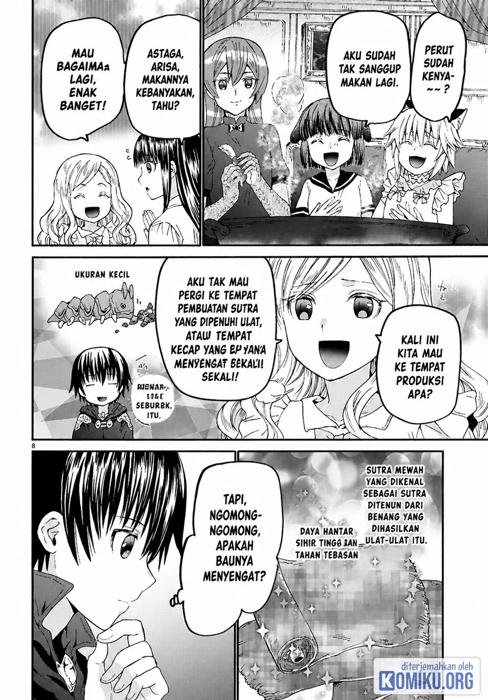 Death March kara Hajimaru Isekai Kyousoukyoku Chapter 128 Gambar 8