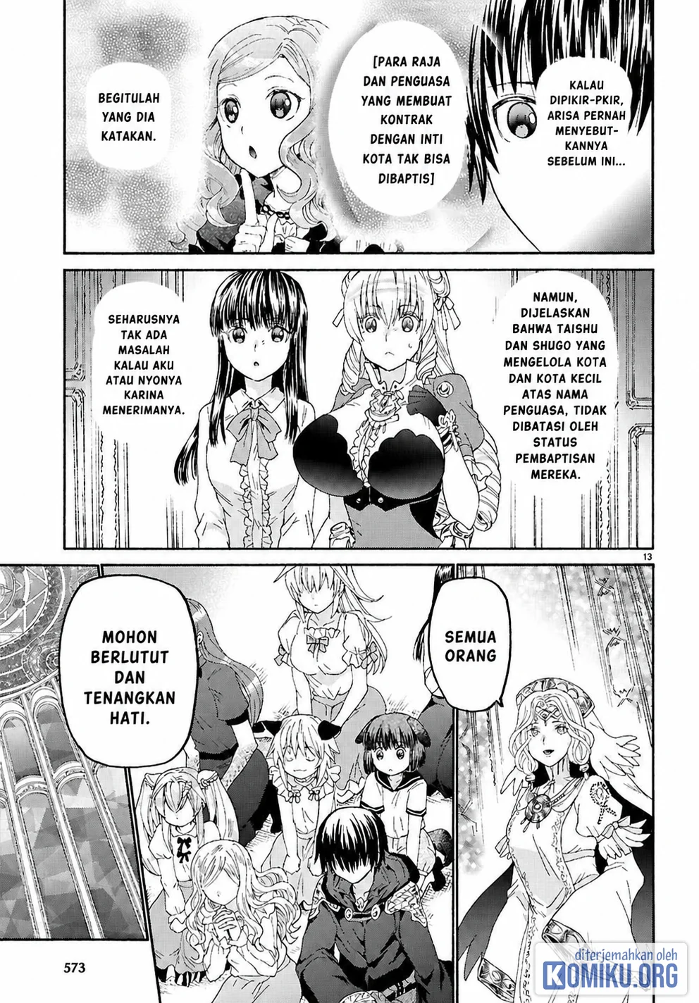 Death March kara Hajimaru Isekai Kyousoukyoku Chapter 129 Gambar 13