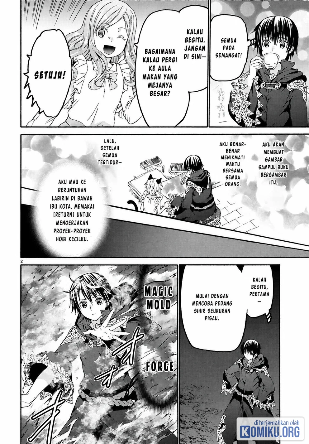 Manga Death March kara Hajimaru Isekai Kyousoukyoku Chapter 129 gambar 2