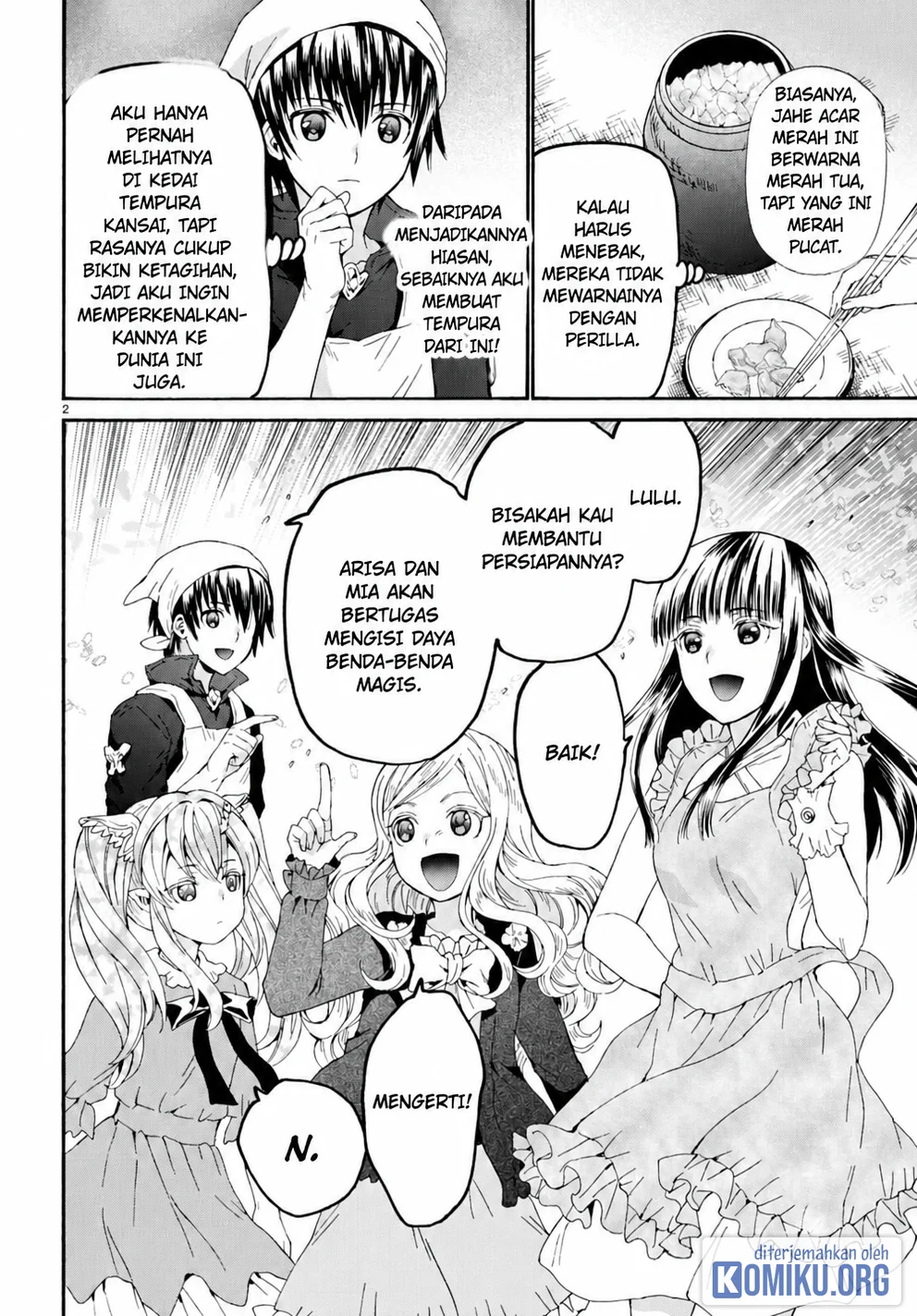 Manga Death March kara Hajimaru Isekai Kyousoukyoku Chapter 98 gambar 2