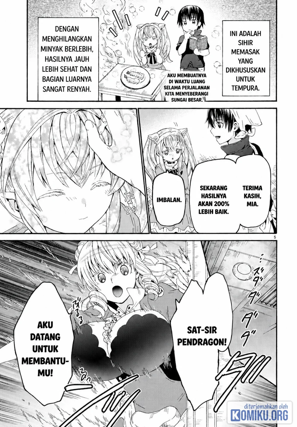 Death March kara Hajimaru Isekai Kyousoukyoku Chapter 98 Gambar 5
