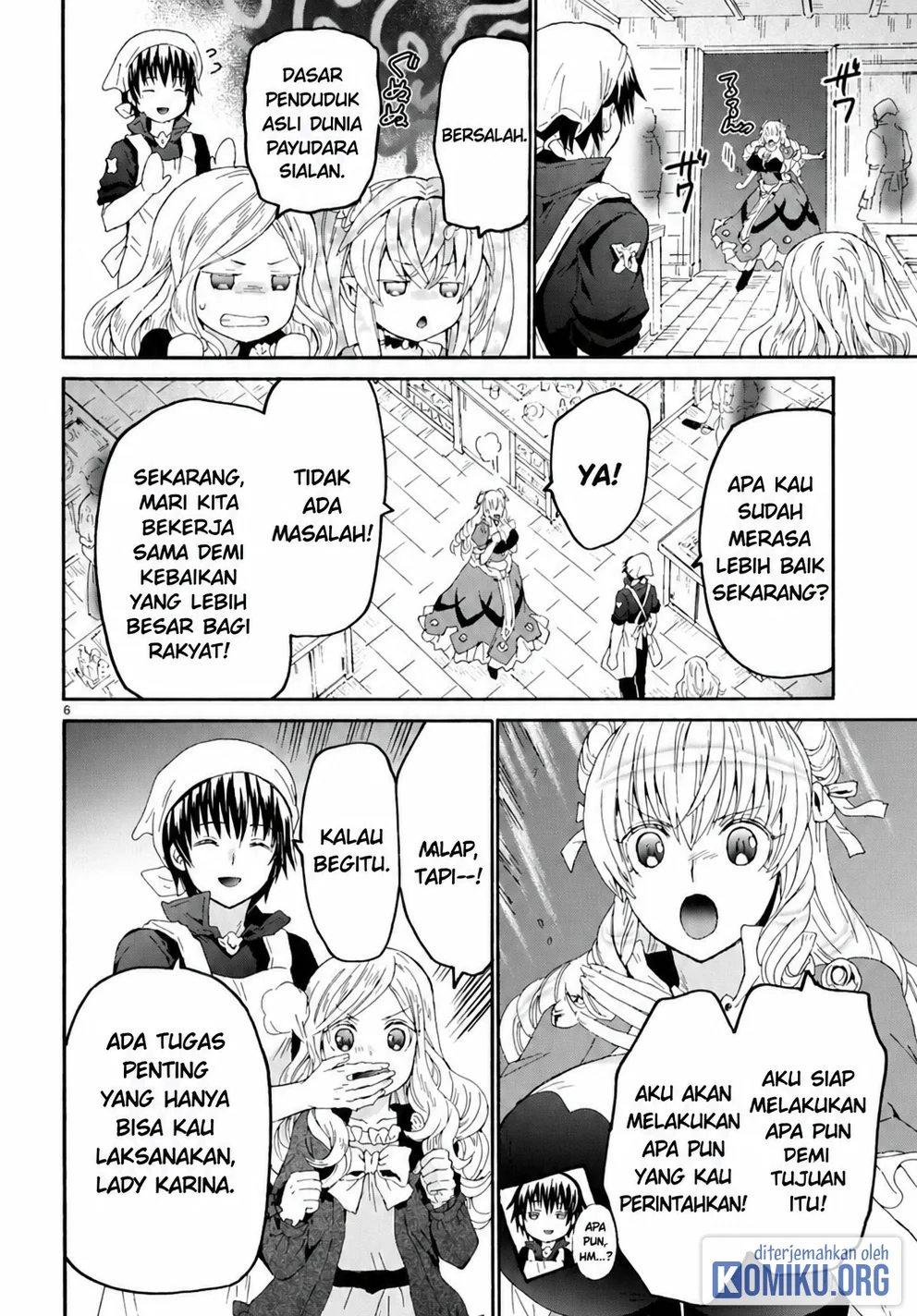 Death March kara Hajimaru Isekai Kyousoukyoku Chapter 98 Gambar 6
