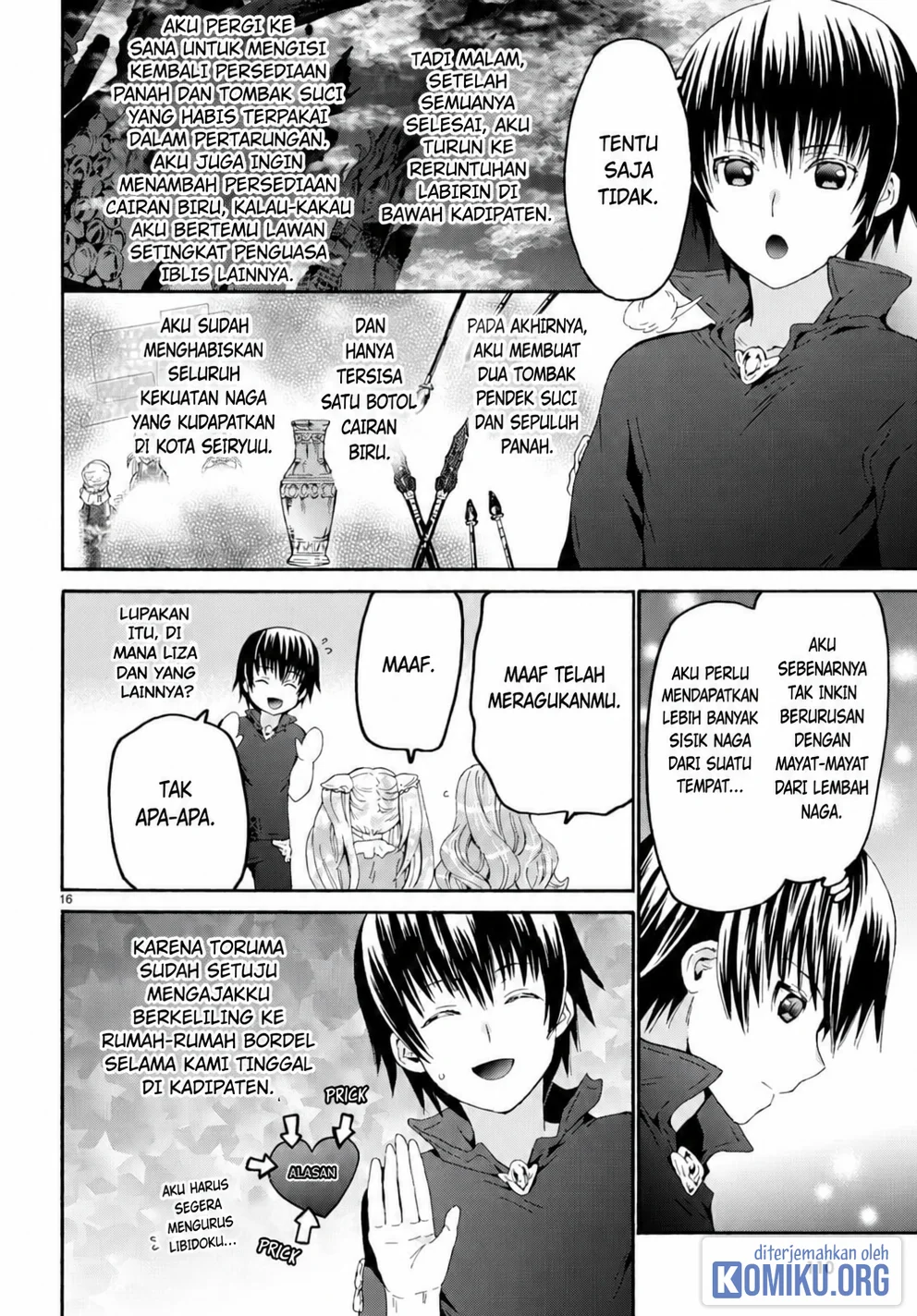 Death March kara Hajimaru Isekai Kyousoukyoku Chapter 99 Gambar 15