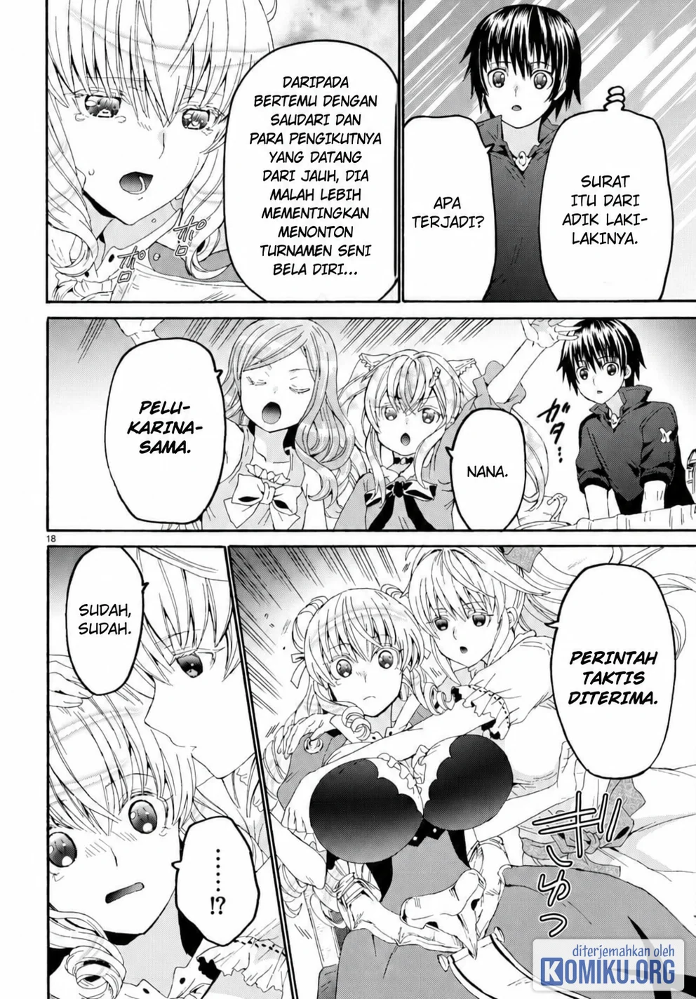 Death March kara Hajimaru Isekai Kyousoukyoku Chapter 99 Gambar 17