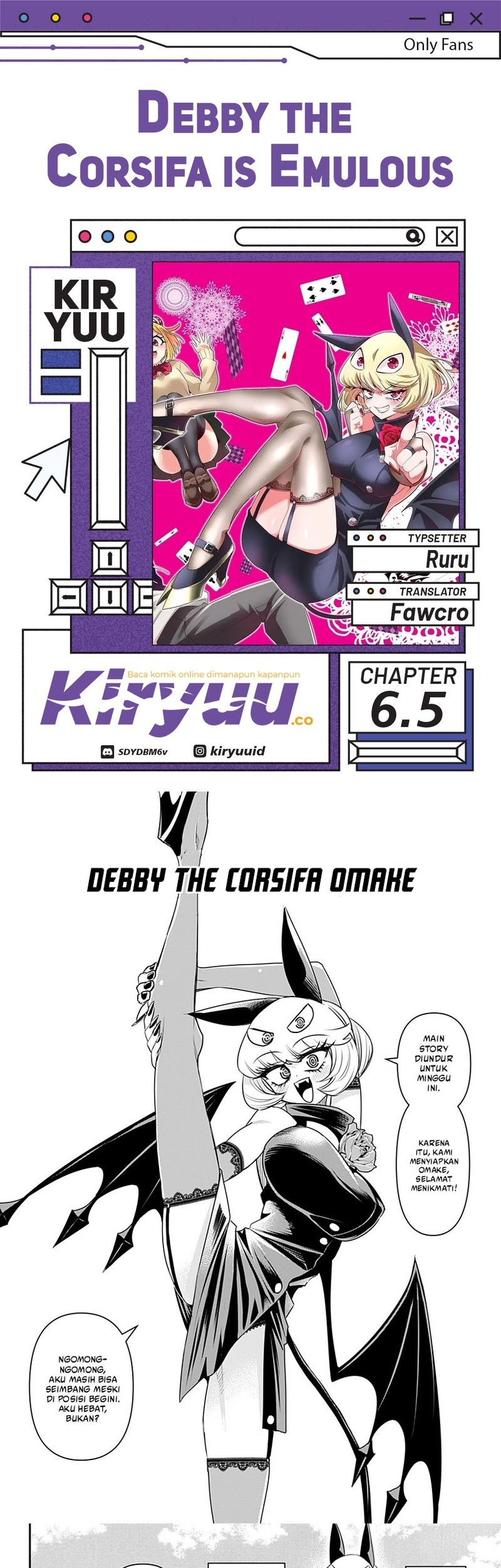 Baca Komik Debby the Corsifa wa Makezugirai Chapter 6.5 Gambar 1