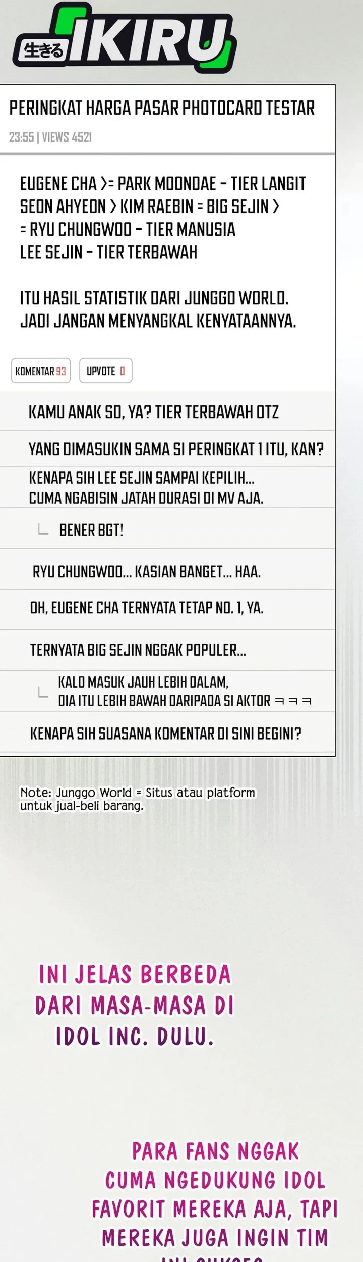 Debut or Die Chapter 77 Gambar 44