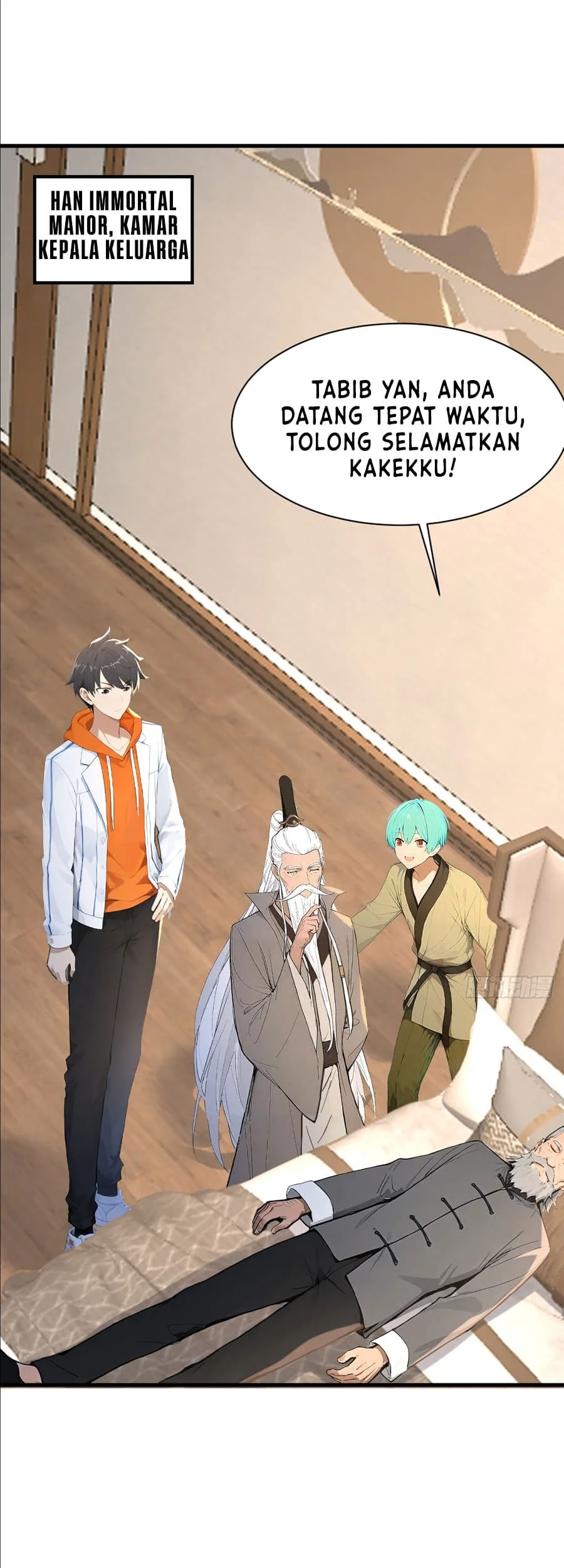 Manhua Declining Elite University Recruitment: I’m an Immortal Venerable Chapter 4 gambar 2