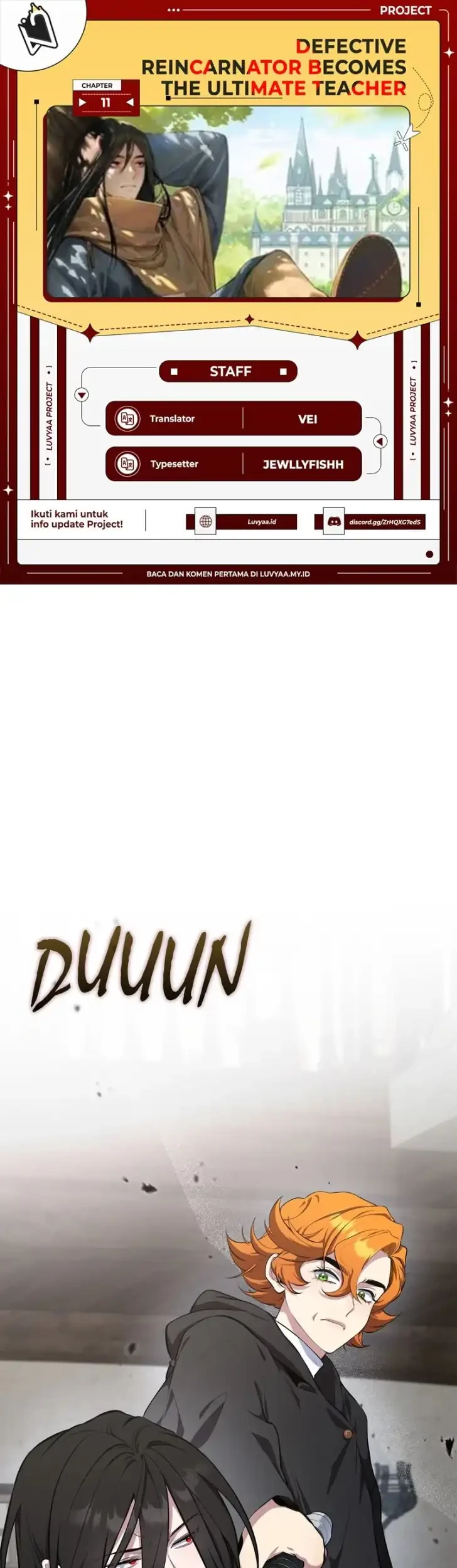 Komik Defective Reincarnator Becomes The Ultimate Teacher Chapter 11 gambar nomor 1