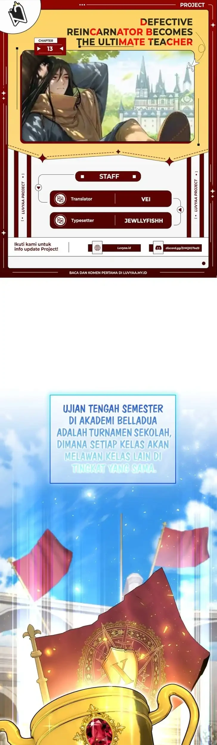 Komik Defective Reincarnator Becomes The Ultimate Teacher Chapter 13 gambar nomor 1